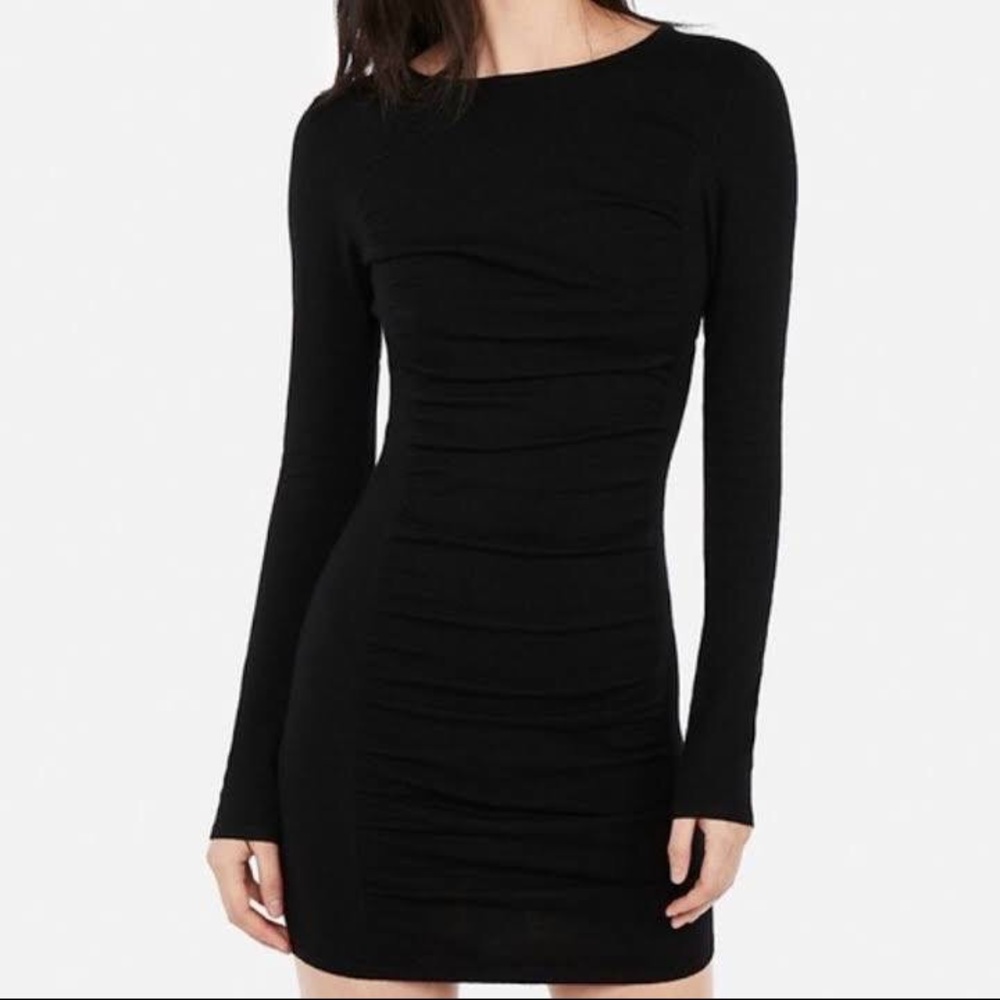 Express Black Sweater Dress